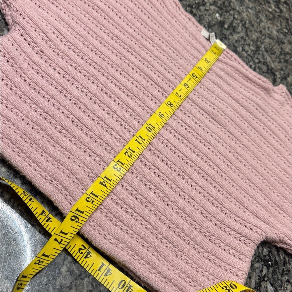 Active USA cropped knitted White Sweater S - Picture 9 of 9